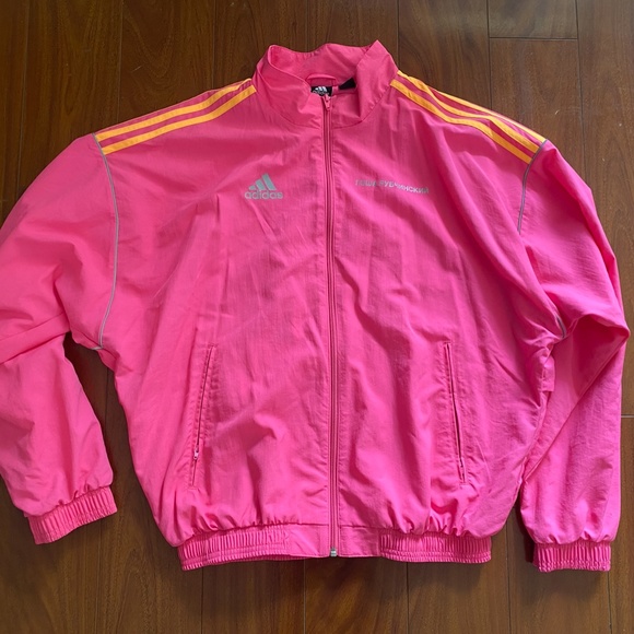Adidas x Gosha Rubchinskiy Track Jacket in Hot Pink, Size XS - Picture 2 of 5